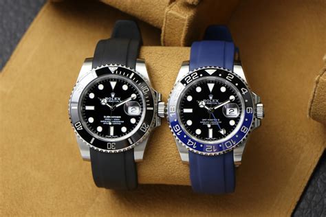 rubber rolex watch straps|rolex submariner rubber strap price.